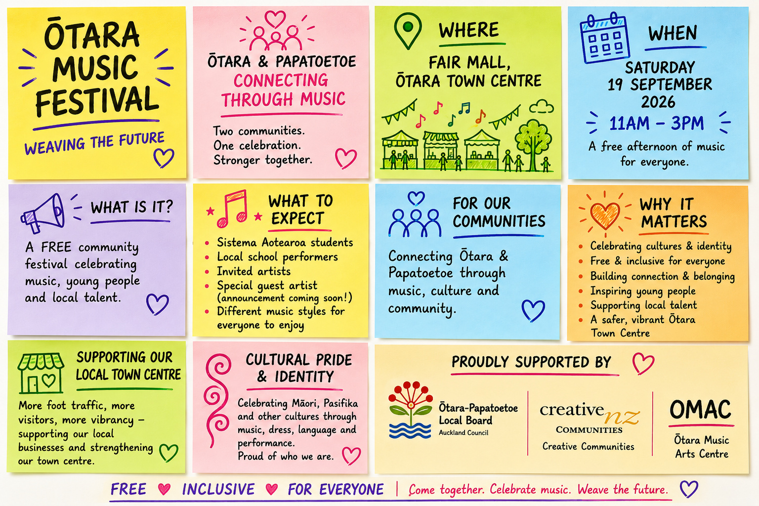 Otara_Music_Festival_PostIt_Visual